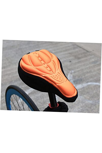 Choice سرج دراجة برتقالي اللون، وسادة مقعد دراجة للأطفال، غطاء سرج للأولاد وا...