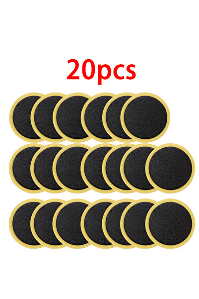 Choice3 20 قطعة من رقع إصلاح إطارات الدراجات الهوائية بدون غراء، أداة إصلاح س...