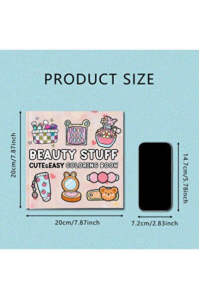 Choice كتاب تلوين X1-1100 Beauty Stuff، 24 صفحة، كتب مصورة للكبار، هدية مثالي...