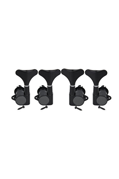 Choice Chrome 2L2R FLEOR 4pcs 2L2R Sealed Bass Machine Heads Tuners 4 Strings...