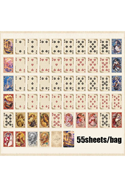 Choice كما هو موضح، 55 ورقة من سلسلة بطاقات بوكر "صلاة الله"، بطاقات متينة لأ...