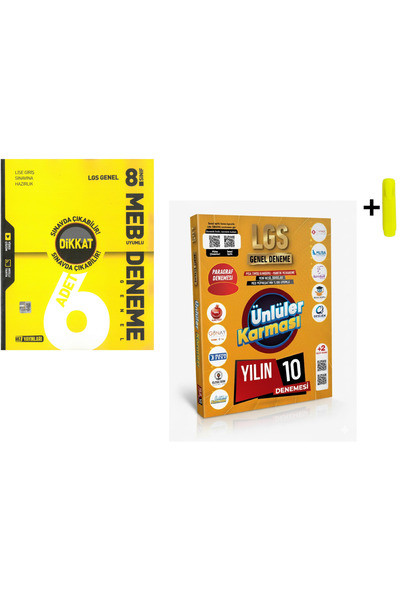 Karma Kitaplar Hız Ve Ünlüler Karması 8. Sınıf LGS Genel Deneme Yeni