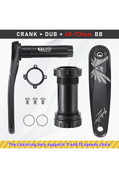 Choice ذراع كرنك 170 مم - دب-68 BB KRSEC خفيف الوزن للغاية للدراجات الجبلية، ...