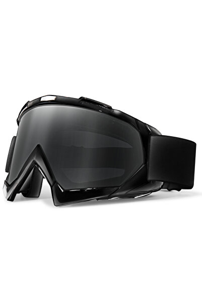 Choice نظارات التزلج VA6-1 بإطار كبير وعدسات ملونة، مغناطيسية مزدوجة الطبقات مضادة للضباب، مناسبة للوجه الكبير، مثالية للتزلج على الثلج