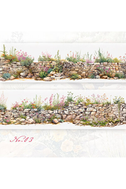 Choice4 ملصقات جدارية على شكل زهور من مادة PET، مقاس 50 مم × 2 متر، لتزيين ال...