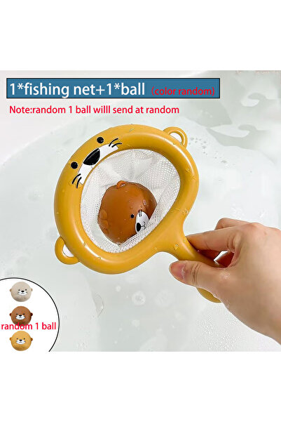Choice شبكة صيد، لعبة قضاعة للأطفال، مجموعة كرات عائمة للأطفال الرضع، قارب عا...