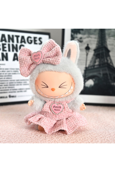 Choice طقم ملابس دمية وردية اللون مكون من قطعتين، طقم واحد، مقاس 17 سم، لدمية...