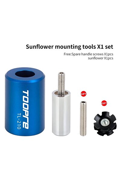 Choice شوكة أمامية زرقاء من TOOPRE للدراجة الهوائية، مقاس 28.6 مم، أداة تركيب...