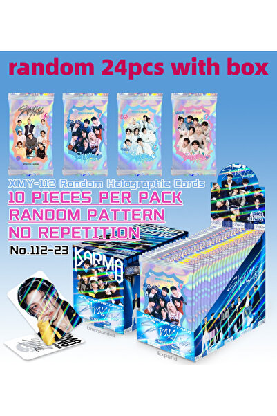 choice2 XMY112-23 بطاقة ليزر تذكارية عشوائية من ألبوم ستراي كيدز الجديد، مجمو...