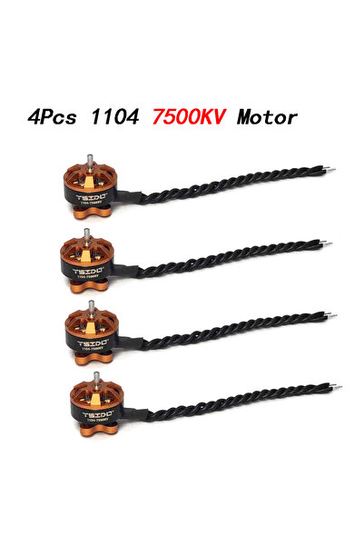 Choice 4 قطع من محركات YSIDO 1104 7500KV 8600KV بدون فرش لطائرات التحكم عن بعد بدون طيار 90-110 مم FPV Racing Multi