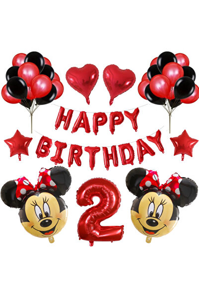 Choice كما في الصورة، مجموعة واحدة من بالونات ديزني ميكي ماوس فويل، بالونات ل...