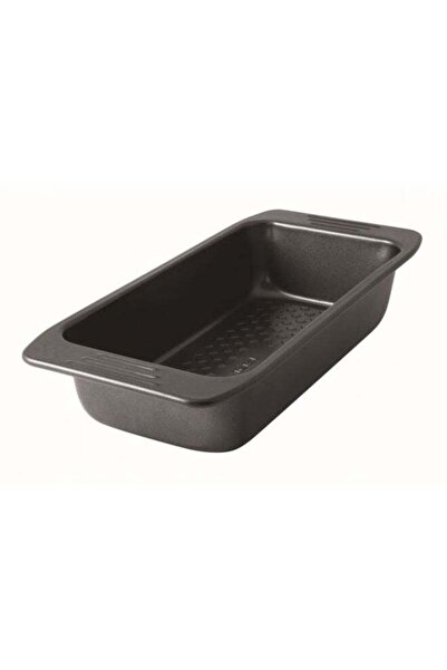 TEFAL Easy Grip Rectangular Baking Tray 12x25 cm - Carbon Steel, Non-Stick, Dark Grey (J1625345)