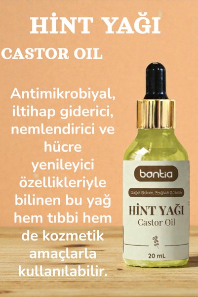 Zera Castor Oil 2X20 ml – 100% Pure Cold Pressed Hair, Eyebrow, Eyelash Strengthening & Moisturizing Care Oil