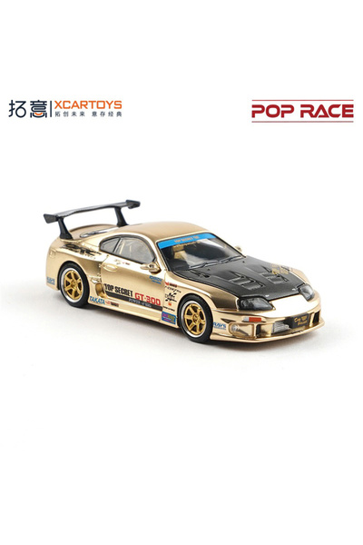 Choice S40-03 Xcartoys POPRACE 1/64 مجموعة نماذج سيارات السباق المصنوعة من سب...