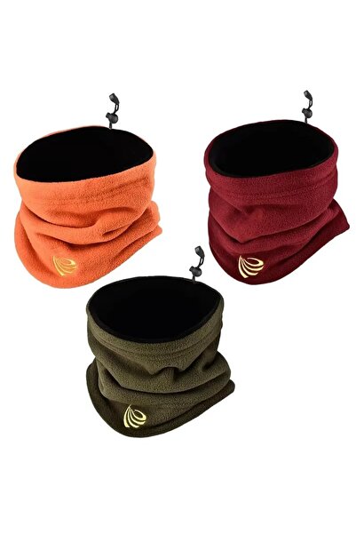 Choice مجموعة متنوعة من 3 قطع من الصوف للتخييم الشتوي، غطاء للرقبة، وشاح للتز...