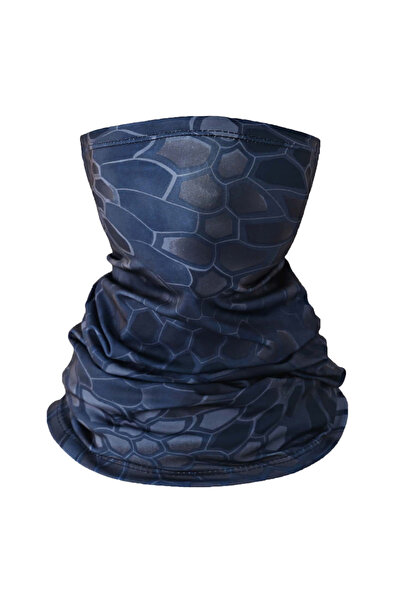 Choice قناع وجه صيفي بنمط داكن للحماية من الأشعة فوق البنفسجية، ووشاح للرقبة ...