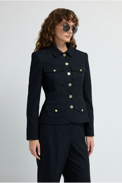 adL Cepli Erkek Yaka Ceket