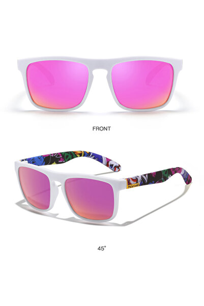 Choice QC25 Pink Polarizing UV400 Cycling Women Men Sunglasses for Outdoor Sp...