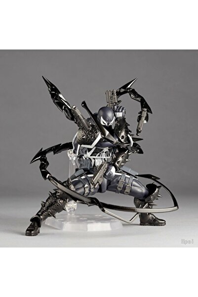 BANDAI مجسمات شخصيات أفلام مارفل كوميكس المتحركة، شخصية العميل السري فينوم، تمثال نموذج دمية قابلة للتجميع...