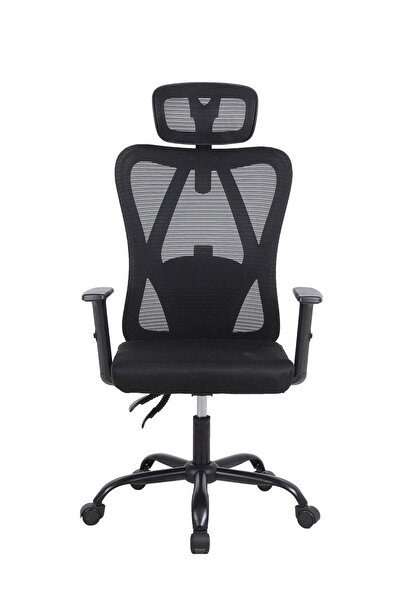 Chulovs كرسي مكتب مريح ذو ظهر مرتفع وشبكة شبكية مع مسند ذراع قابل للتعديل ودع...