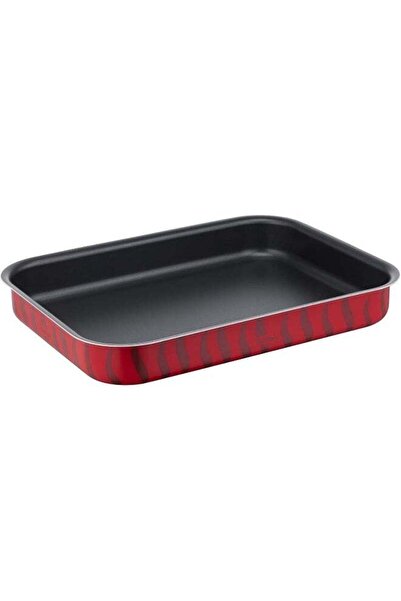 TEFAL Les Specialistes Oven Dish 22x29 cm Non-Stick Aluminum Red Bugatti Made in France