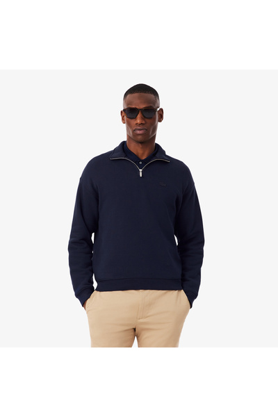 Lacoste Heavy Fleece Zipper Neck Sweatshirt - SH7759-00-166