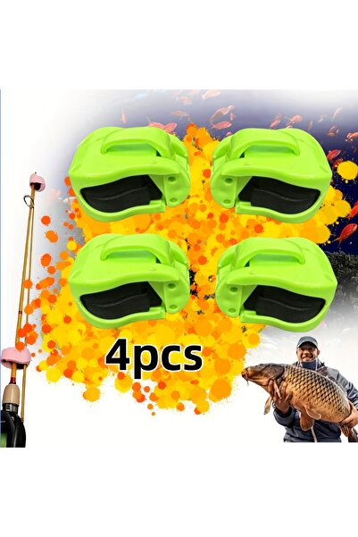 Choice حامل صنارة صيد متين مضاد للانزلاق، مكون من 4 قطع، موفر للمساحة - هدية ...