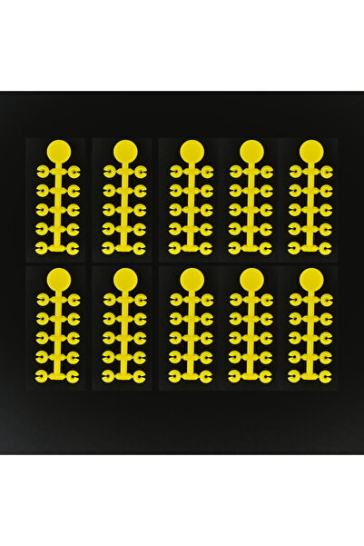 HIRISI ١٠ بطاقات صفراء، خيط طعم، غطاء طعم، خرز توقف الطعم لصيد الكارب، طعوم ب...