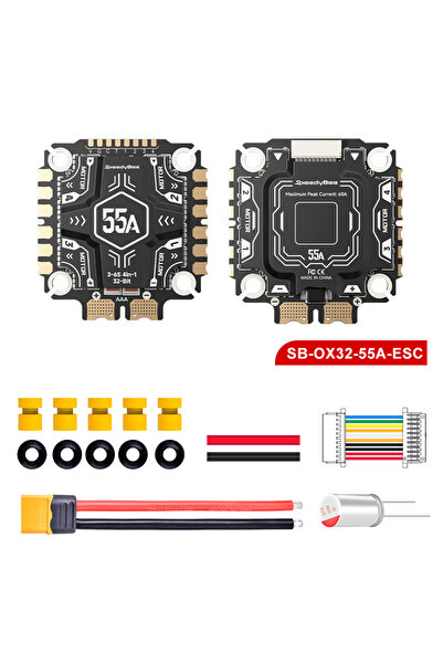 Choice 55A 4IN1 ESC SpeedyBee F405 V5 Stack F405 V5 FC 32-Bit 55A 4in1 ESC 3-...