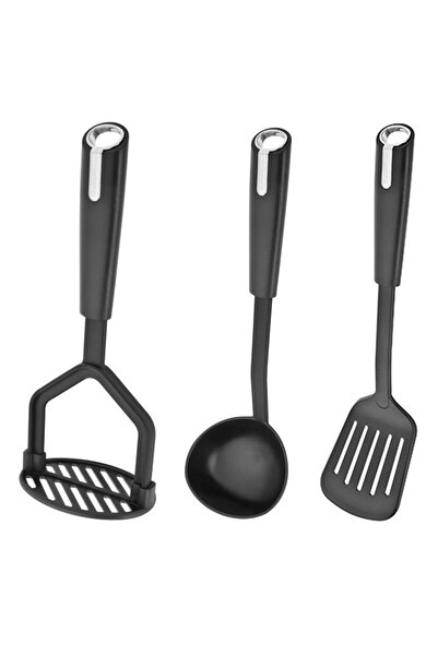 JUDGE Set de tacâmuri de bucătărie Satin Tools, plastic/nailon, negru