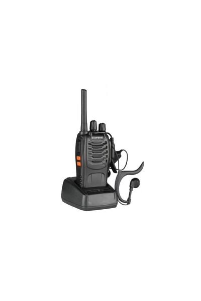 BAOFENG BF-88E Lisanssız PMR El Telsizi Kulaklık Hediyeli Tekli Paket