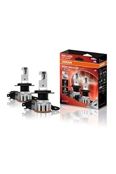 Osram Set of H4 Led Bulbs Approved RAR Halogen up to Led