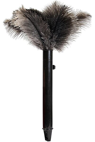 AZONEE منفضة ريش قابلة للسحب، منفضة ريش ناعمة بمقبض قابل للتمديد (15 بوصة)