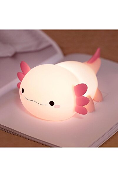 The Bros Cute Dimmable Silicone Animal Night Light - Rechargeable Squishy Tou...
