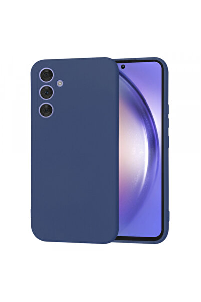 Samsung Case for Galaxy A54 A546, Techsuit, SoftFlex, Navy Blue