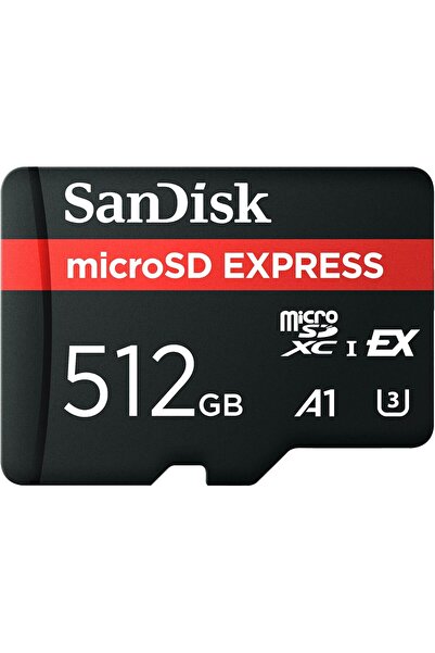 SanDisk microSD Express Memory Card 512GB, up to 880MB/s read, 650MB/s write