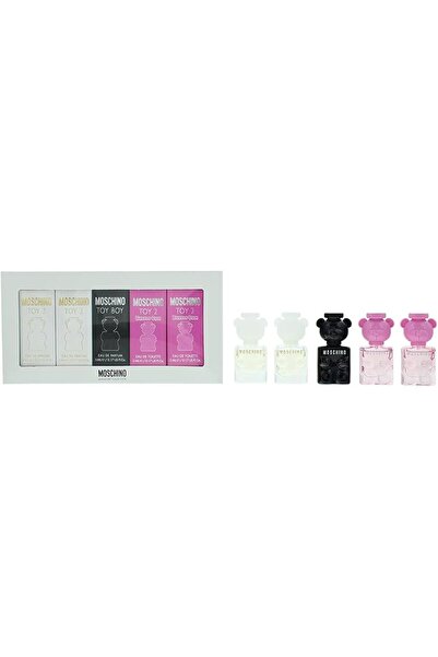 Moschino For Unisex Mini Set 5 X 5ml (Toy 2 Eau De Parfum + Toy 2 Eau De Parfum + Toy Boy Eau De Par