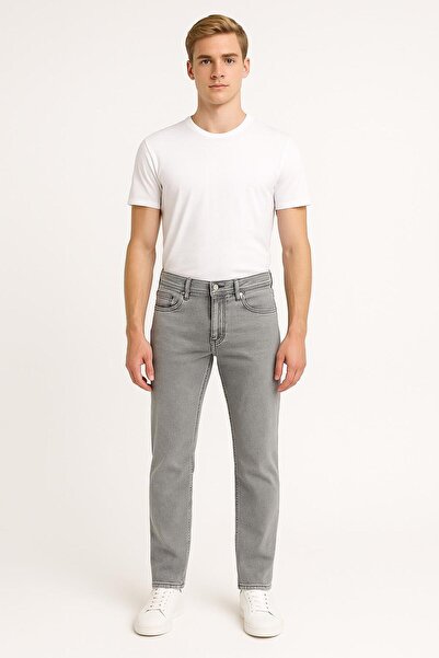 CLASSİCS MEN Pantaloni de blugi pentru bărbați slim fit cu picioare înguste, ...