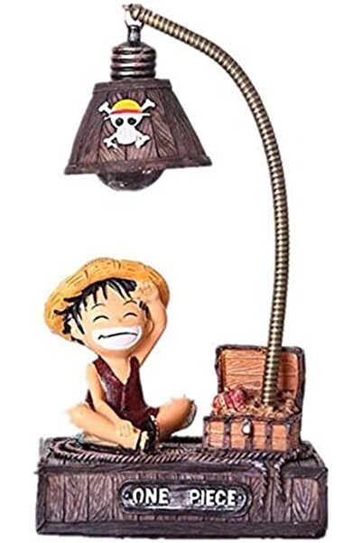 Other ONE PIECE Monkey Luffy Chopper Table Lamp LED Night Light - Green Resin