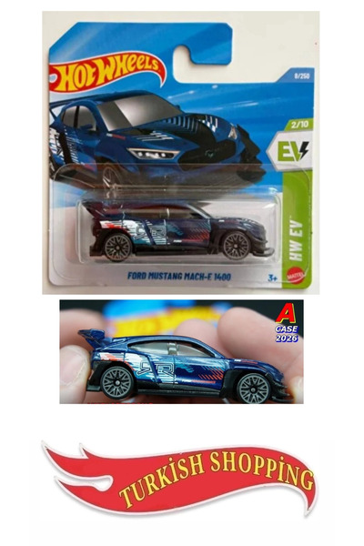 HOT WHEELS 1:64 Ölçek 2026 Case 2020 Ford Mustang Mach-E 1400