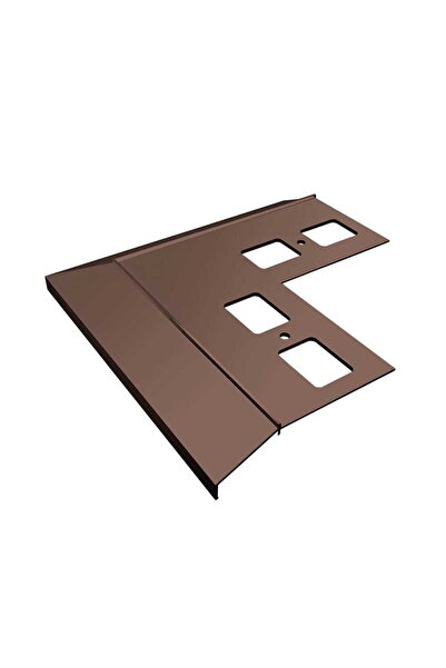 Renoplast Colț exterior de 90° pentru profilele K100, bronz RAL 8019