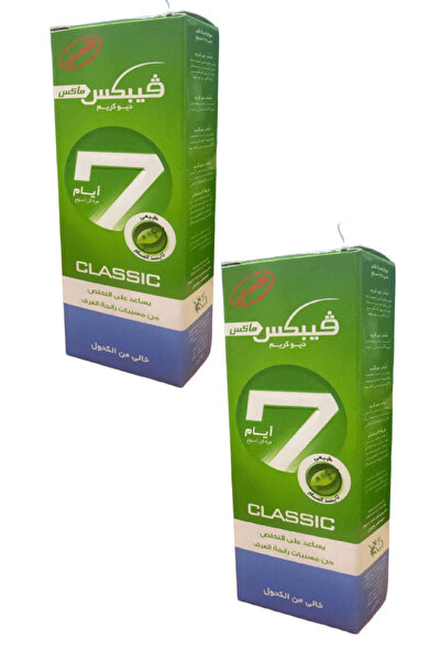 Vebix قطعتين من فيبكس مزيل عرق كريمي كلاسيك 25 مل