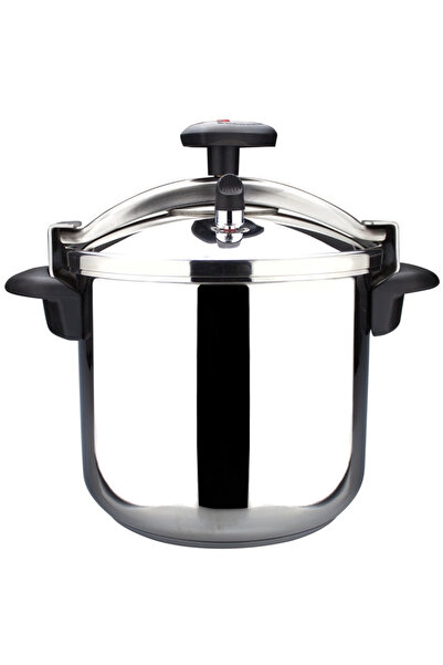 MAGEFESA -Oală sub presiune Star, oțel inoxidabil 18/10, 12 litri, argintiu/n...