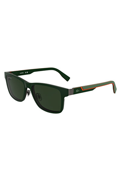 Lacoste Magnetic Clip-On Rectangular Sunglasses - L2307MAG-SET-033