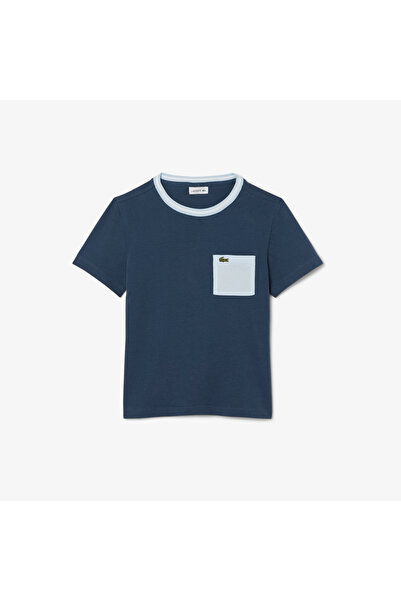 Lacoste Contrast Print Cotton T-shirt - TJ7295-00-I07