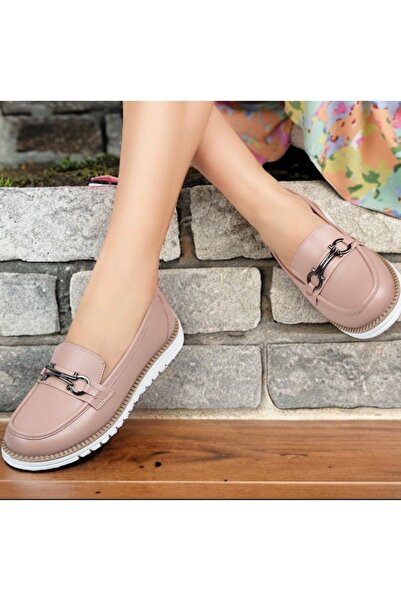 HAŞİM Genuine Leather Women's Casual Shoes