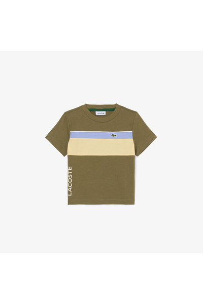 Lacoste Cotton Colour-Block T-shirt - TJ0856-00-5JB