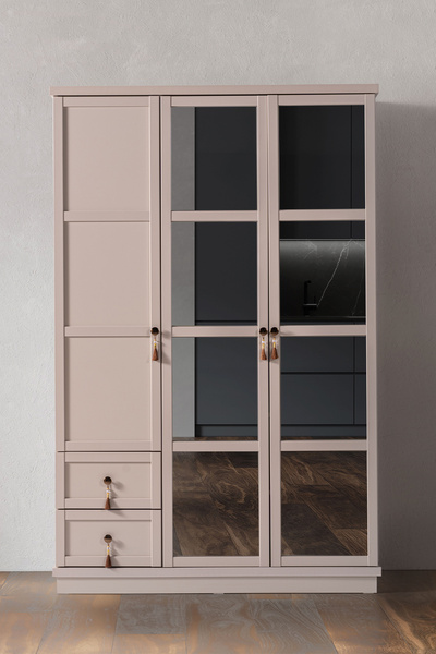 EDSY HOME Doru 3 Kapaklı Dolap