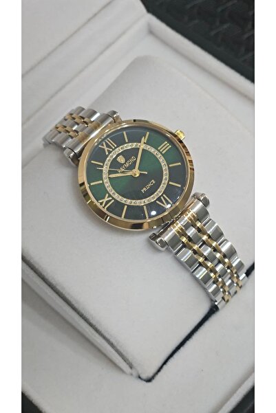 Raymond Rym-213055 Quartz Women's Watch - 2 Years Warranty Ipg-Green