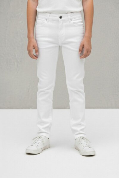 WKM Boy's Waiter Linen Chino Trousers